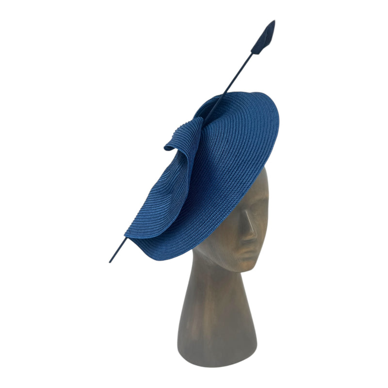 Blue fascinator