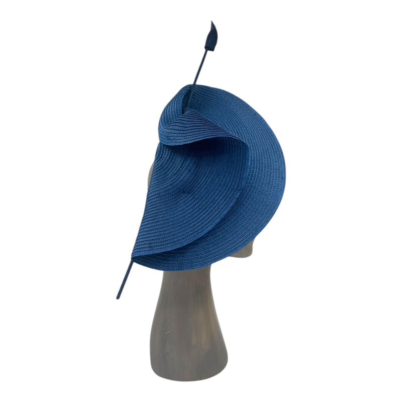 Blue fascinator