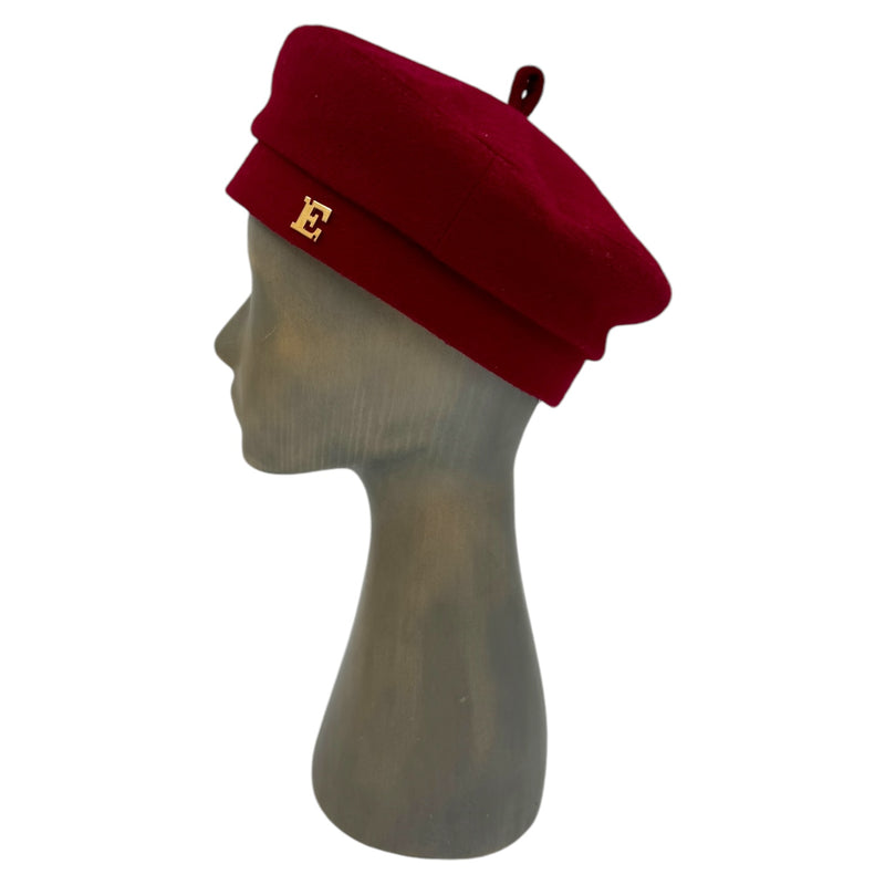 Burgundy Lara Beret