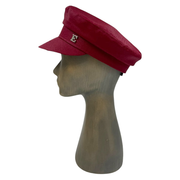 Burgundy Moscow cap