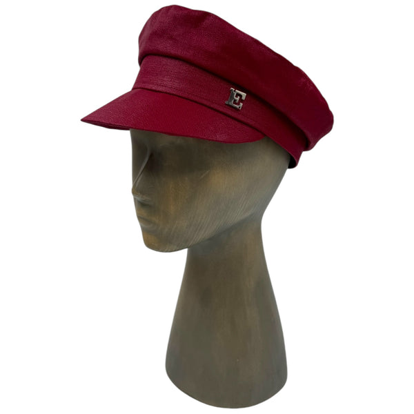 Burgundy Moscow cap