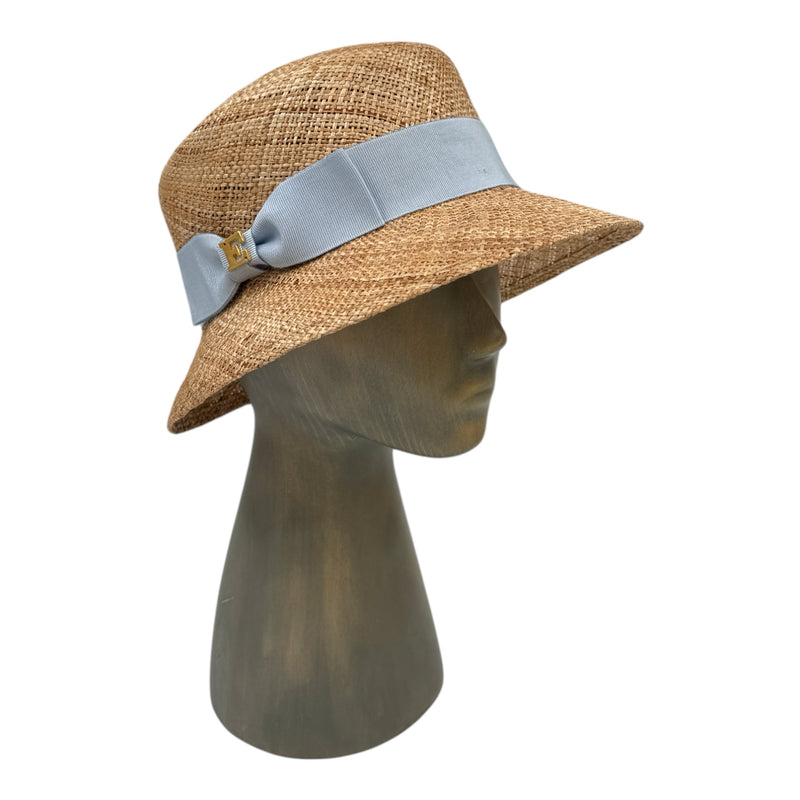 Straw bucket hat