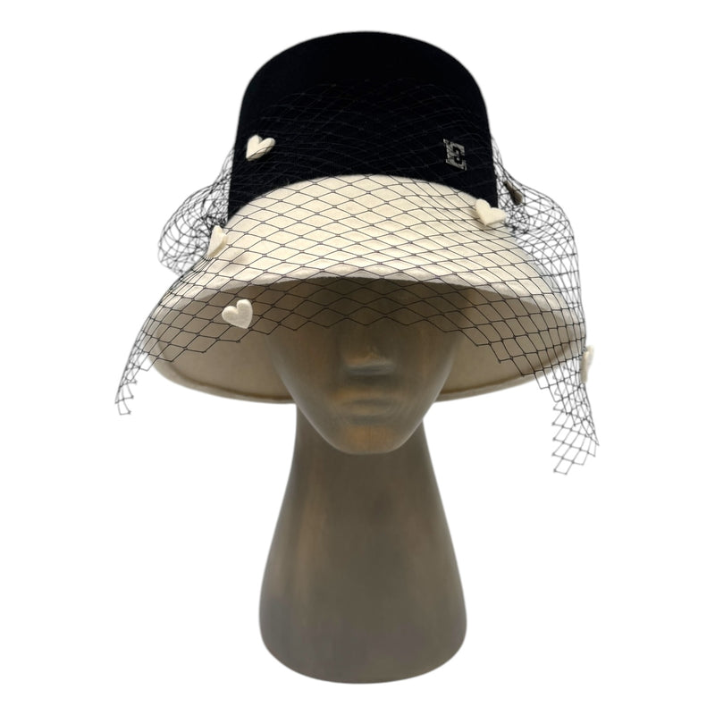 Lovely Black and white Bucket hat