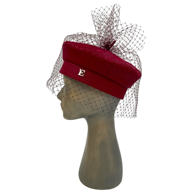 Burgundy Lara Beret