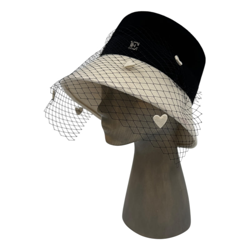 Lovely Black and white Bucket hat