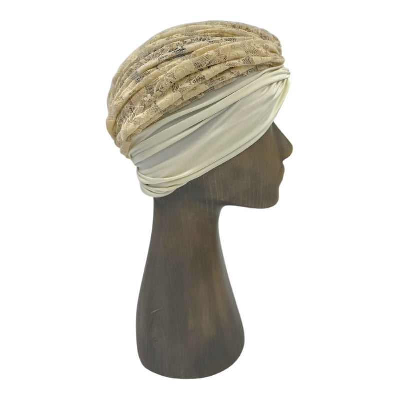 Turban od čipke