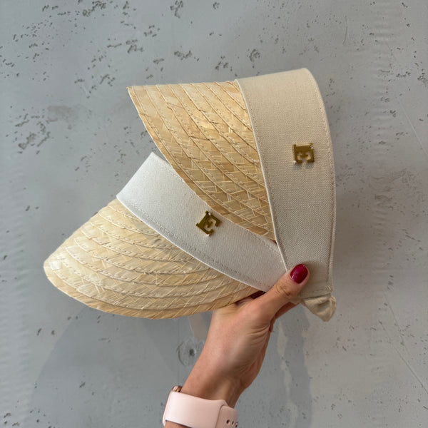 Beige Visor